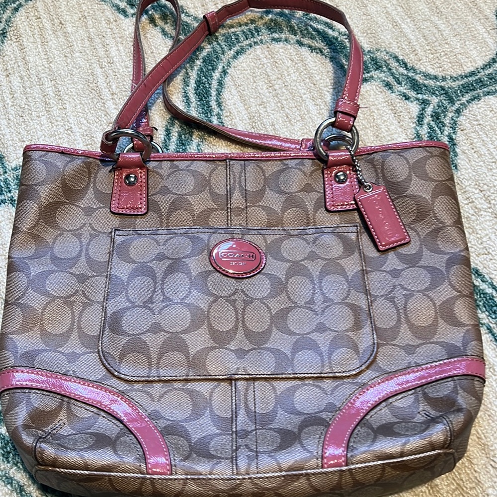 Coach shoulder purse